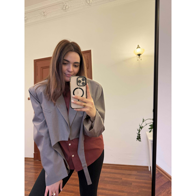 Szara Marynarka